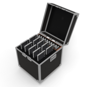 Set 10x big sam warm/cold in flightcase incl acc