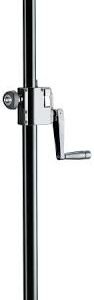 Km 21339 distance rod with hand crank- black (940-151 cm)