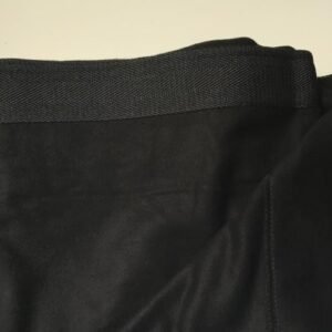 Proflex stage skirt black molton 80cm x 6m