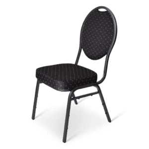 Banketstoel zwart