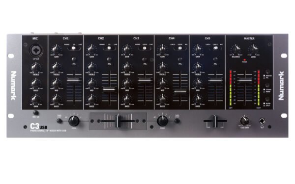 Desk numark c3usb with racklight
