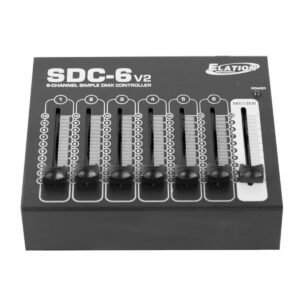 Adj sdc dmx 6ch controller