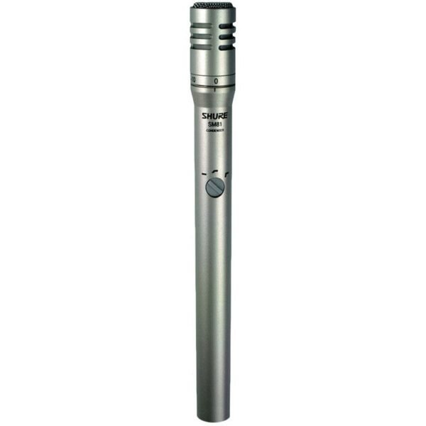 Shure sm 81 cardioïde condensator- cymbals, akk instruments