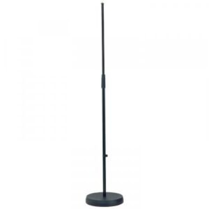 Microphone stand k&m zwaar ronde voet black