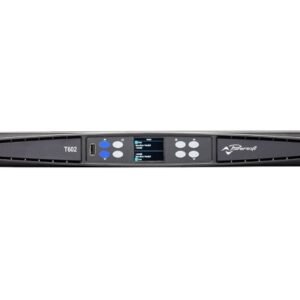 Powersoft T602- 2x2500w@4ohm dsp+dante