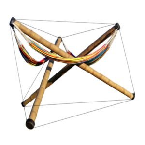 Bamboo hangout - 3 x hammock