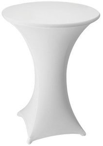 Stretchhoes white voor receptietafel
