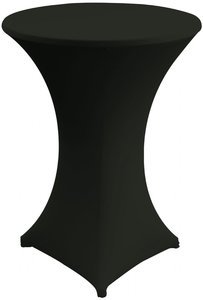 Stretchhoes black voor receptietafel