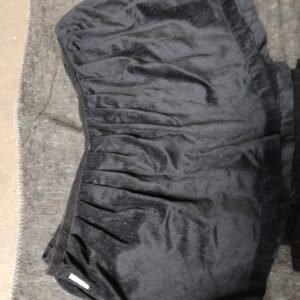 Proflex stage skirt black molton 40cm x 2m