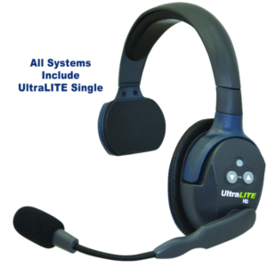 Eartec headset 4st met lader