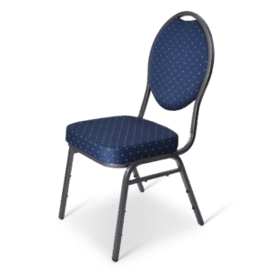 Banketstoel blauw
