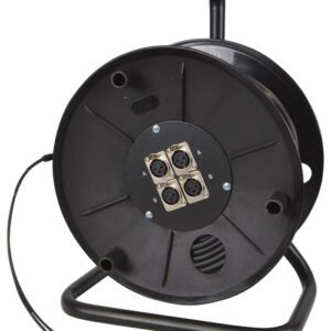 XLR op Rol 50m dubbel