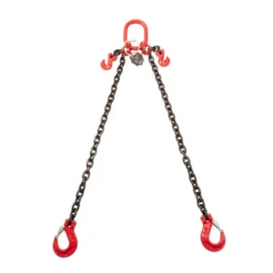 Hijsketting 2 sprong met inkorthaak 2m