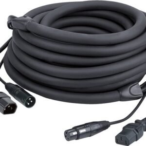 Euro /XLR - Male->Female - 3m