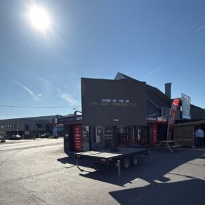 Ledscherm 8 m² - mobiel op aanhangwagen