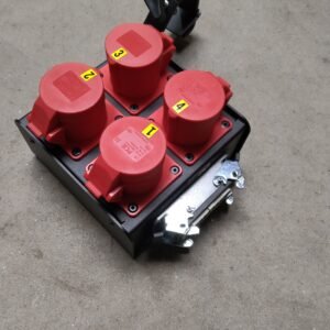 Breakout Harting - 4x motorkabel 4pin